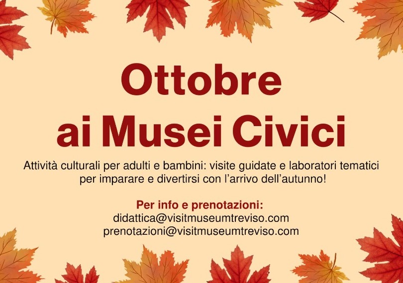 OTTOBRE AI MUSEI CIVICI