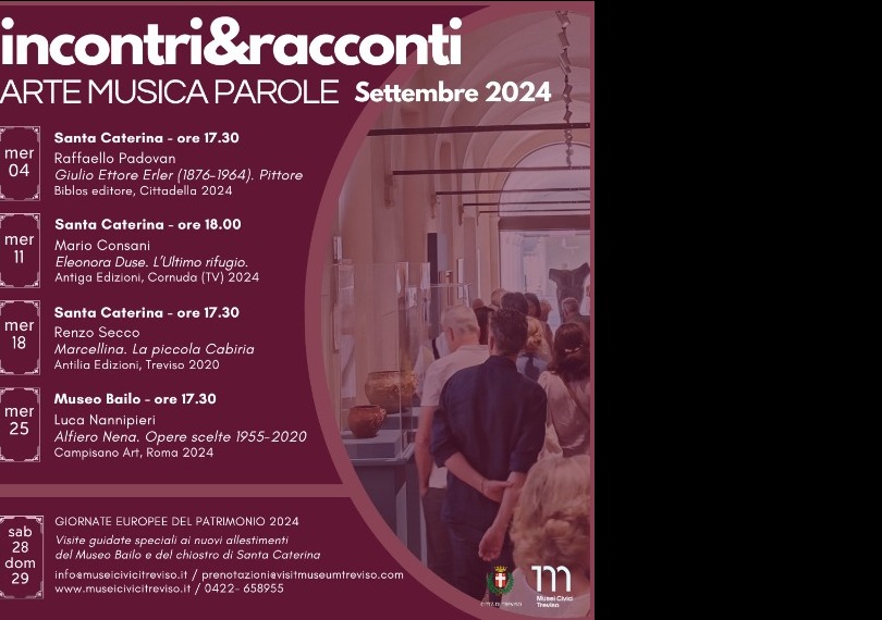 INCONTRI & RACCONTI  AI MUSEI CIVICI DI TREVISO