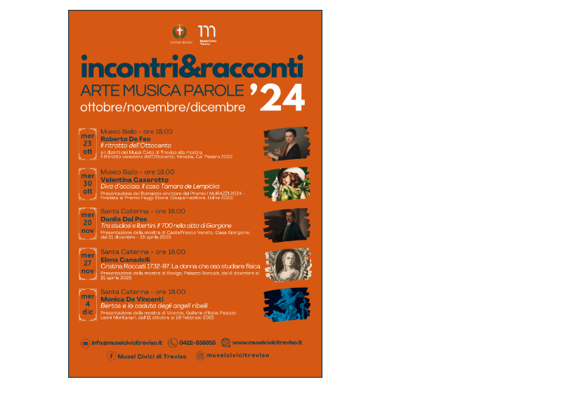 INCONTRI&RACCONTI  AI MUSEI CIVICI DI TREVISO